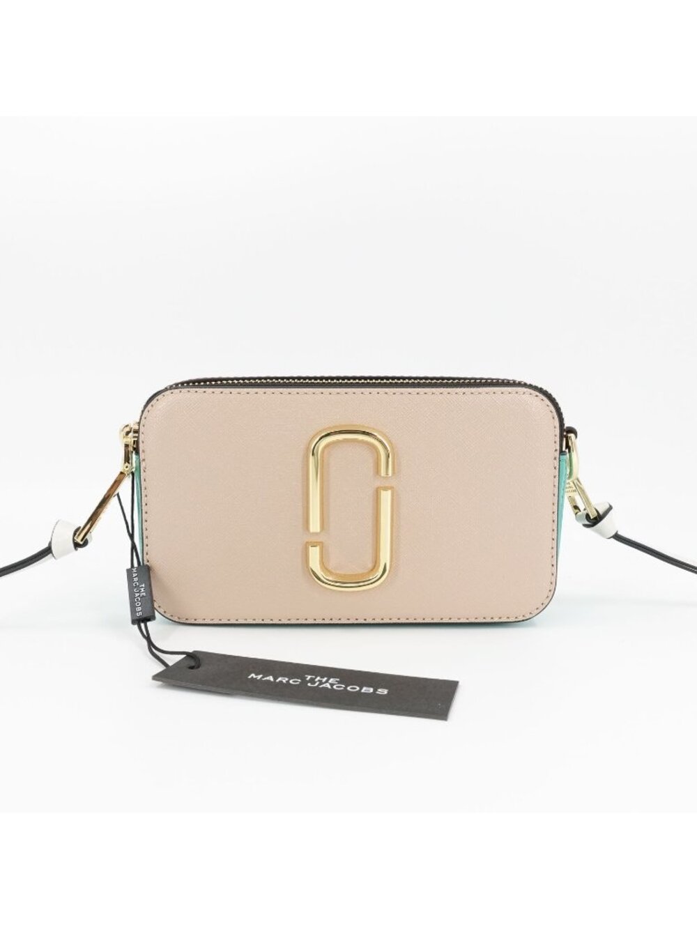 Marc Jacobs Women's Snapshot Bag in Beige Leather Flesh Brown OS